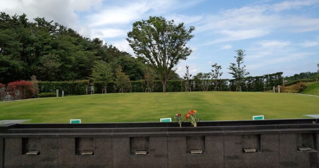 樹木葬（公園型）のイメージ